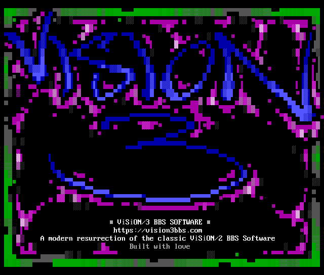 ViSiON/3 Main MENU